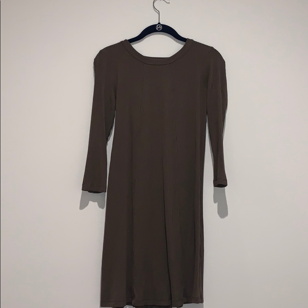 LUSH ARMY GREEN DRESS